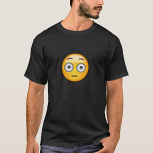 Flushed Face Emoji T-Shirt