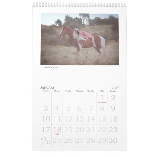 Fluster Magazine 2013 Calendar (Jan 2027)