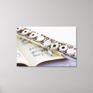 Flute 2 canvas print
