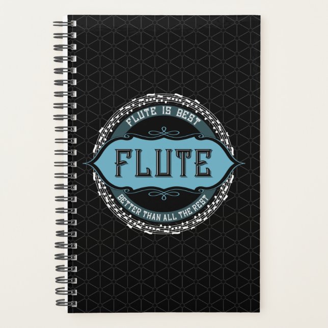 Flute Best Music Note Circle Planner (Front)