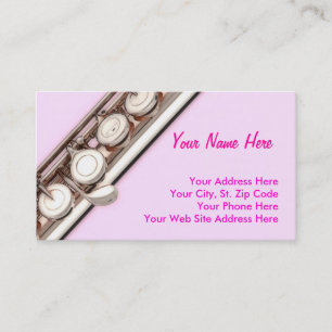 Flute Business Cards
