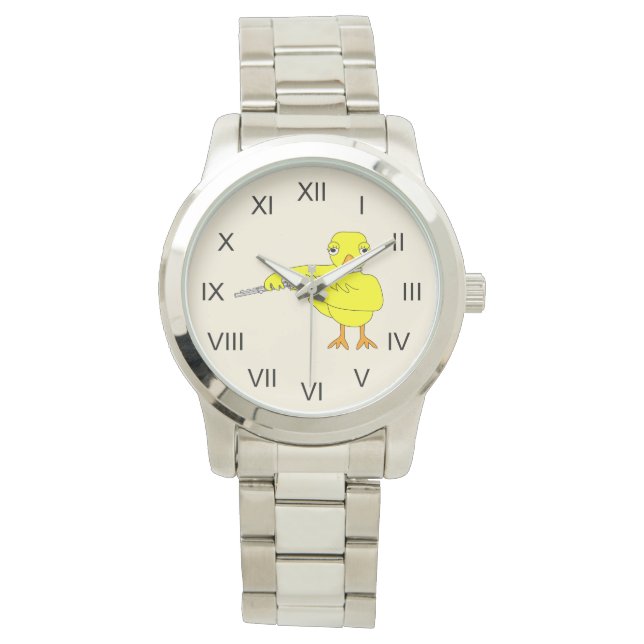 Flute Chick Watch (Front)