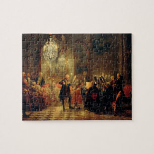 Flute Concert with Frederick the Great Jigsaw Puzzle