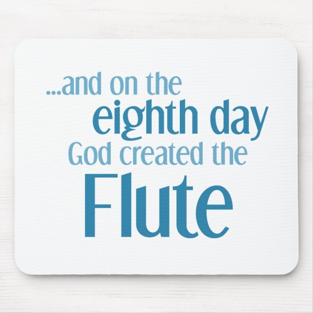 Flute Creation Mouse Pad (Front)