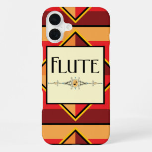 Flute Decorative Block iPhone 16 Plus Case