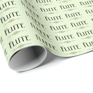 Flute Decorative Line Wrapping Paper