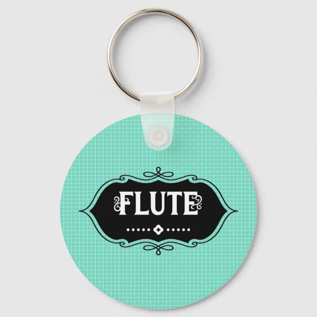 Flute Emblem Key Ring (Front)