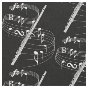 Flute Fabric - Dark