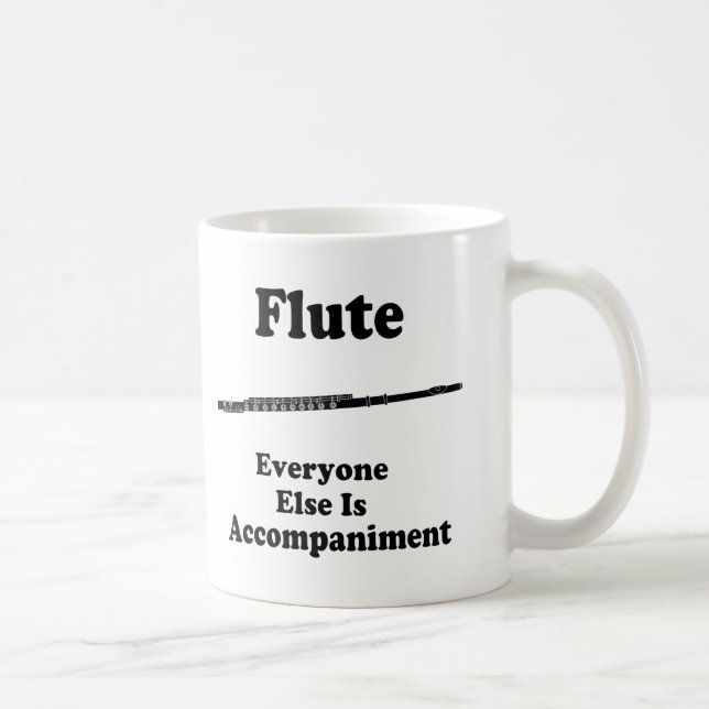 Flute Gift Coffee Mug (Right)