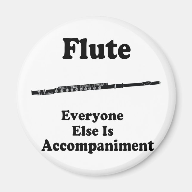 Flute Gift Magnet (Front)