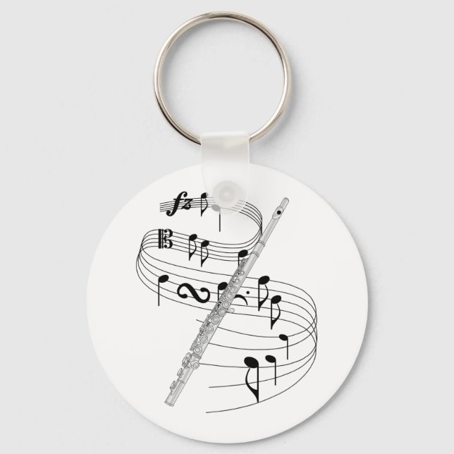 Flute Key Ring (Front)