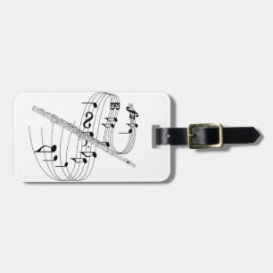 Flute Luggage Tag