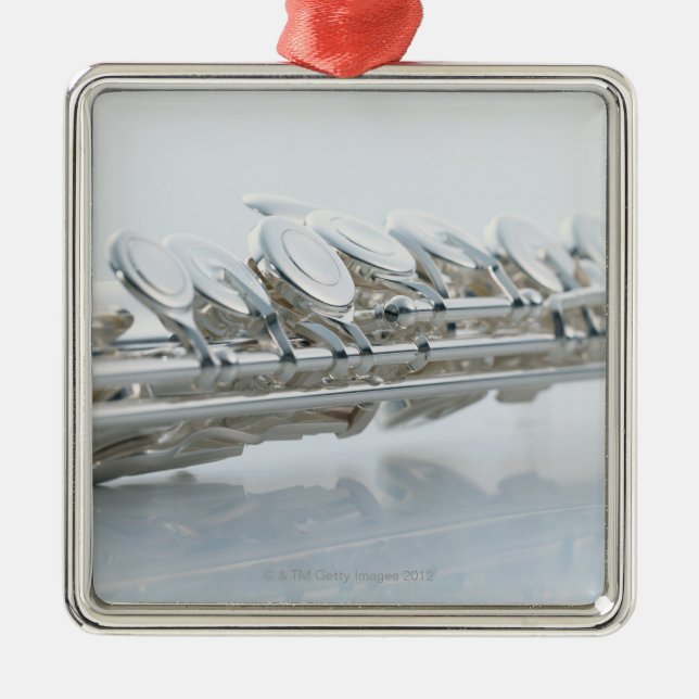Flute Metal Tree Decoration (Front)