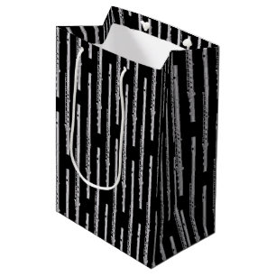 Flute Music Teacher Band Medium Gift Bag
