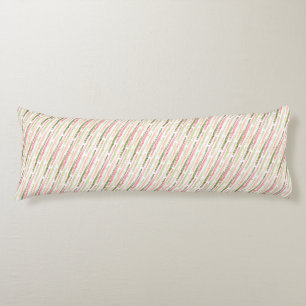 Flute Musical Instrument Band Orchestra Pink Gift Body Cushion