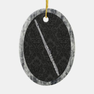 Flute Oval Ornament Pendant