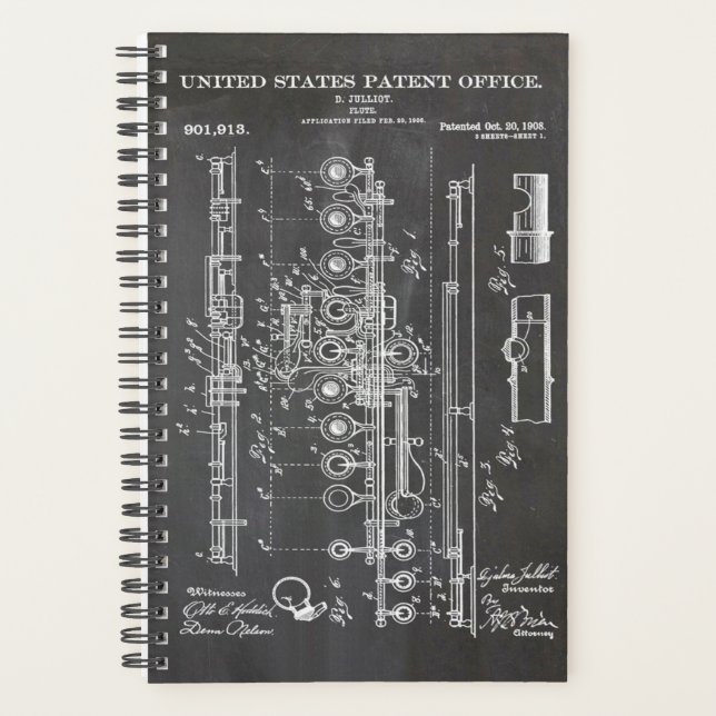 Flute Patent Planner (Front)
