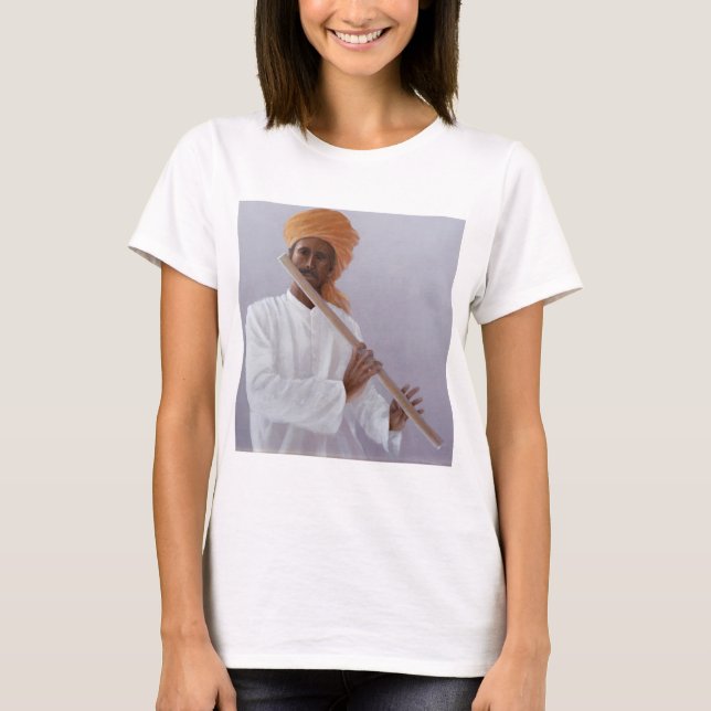 Flute Player T-Shirt (Front)
