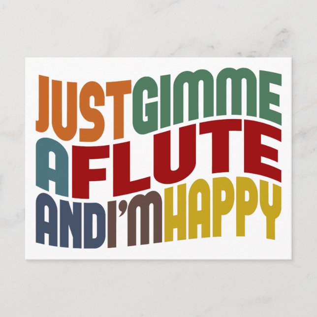 Flute Postcard (Front)