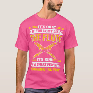 Flute Shirt Funny I Love The Flute Flautist Flute