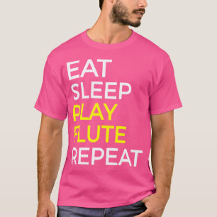 Flute T Shirt Gift For Flute Players