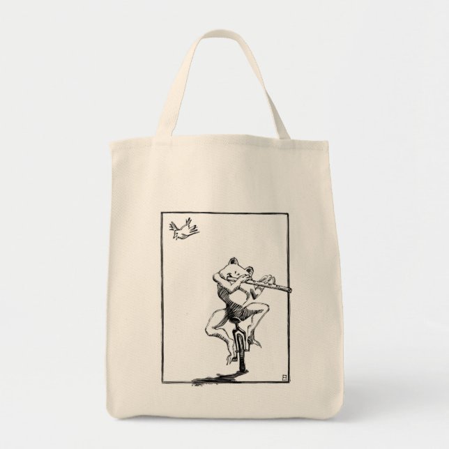 flute tote bag (Front)