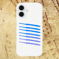 Flutes Blue Ombre