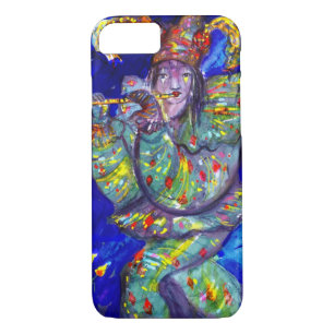 FLUTIST IN BLUE / Venetian Carnival Night Case-Mate iPhone Case