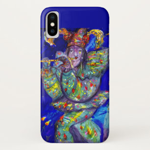 FLUTIST IN BLUE / Venetian Carnival Night Case-Mate iPhone Case
