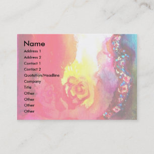 FLUTIST PORTRAIT / Venetian Masquerade Business Card
