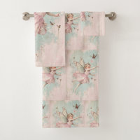 Flutter and Twirl Flower fairy girl
