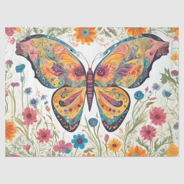 Flutter By Butterfly Tissue Paper (Front)