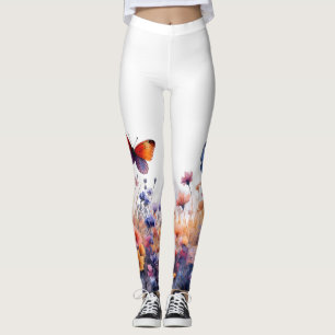 Flutter Fields” Leggings