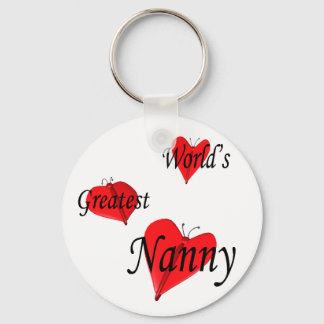 flutter.hearts.nanny key ring