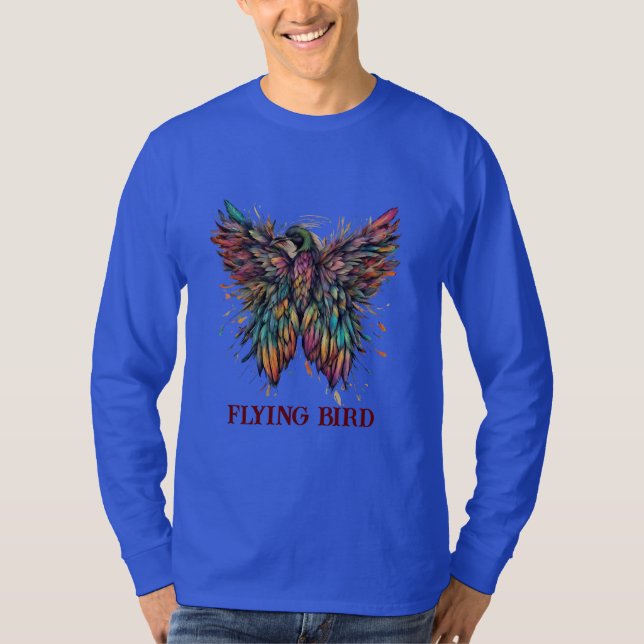 Flutter into Feathers TShirt (Front)