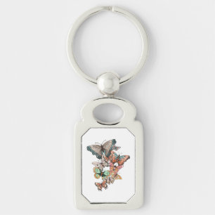 Flutter into Spring Key Ring