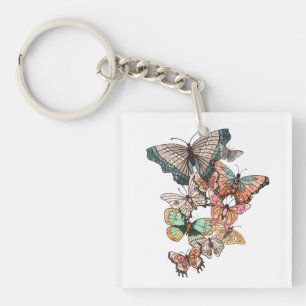 Flutter into Spring Key Ring