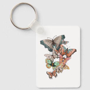 Flutter into Spring Key Ring