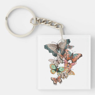 Flutter into Spring Key Ring