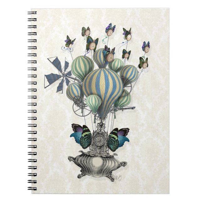 Flutter Time 2 Spiral Notebook (Front)