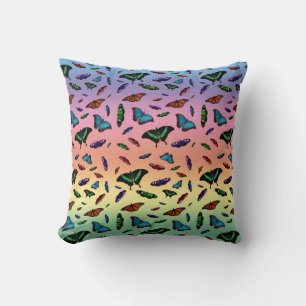 Flutterbies Pillow (Rainbow)