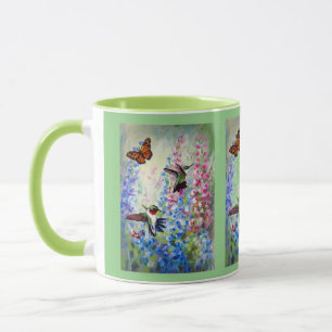 Flutterbyes and Hummers & Summer Mug