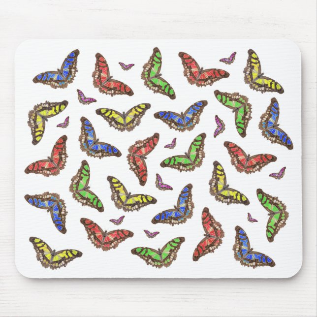 Flutterbys Mouse Pad (Front)