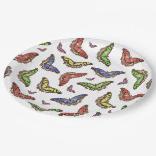 Flutterbys Paper Plate