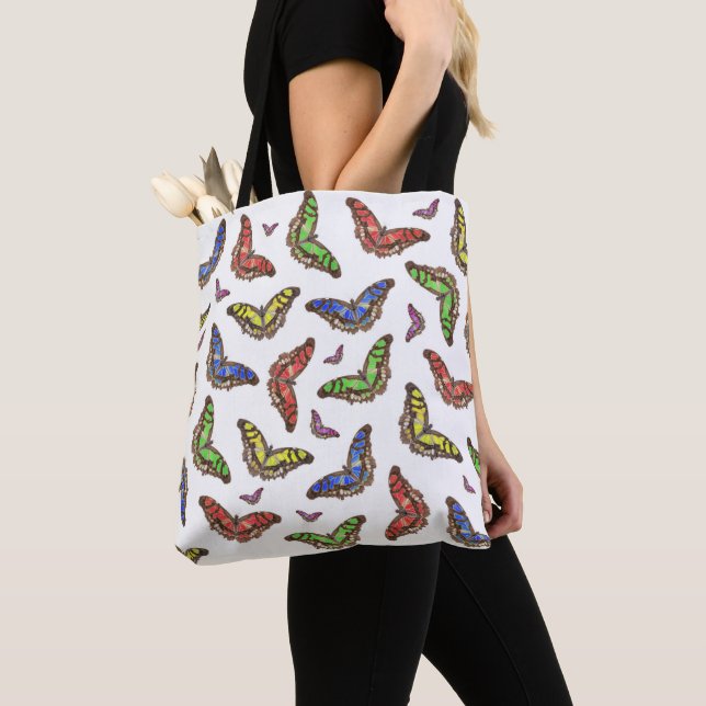 Flutterbys Tote Bag (Close Up)