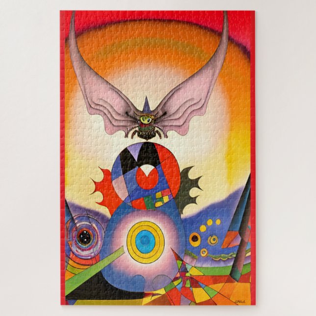 Flutterer's Delight Jigsaw Puzzle (Vertical)