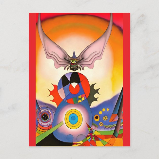 Flutterer's Delight Postcard (Front)