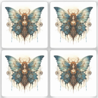 Fluttergear Nymph Steampunk Metal Gear butterfly