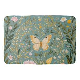 Fluttering Dreamscape Bath Mat
