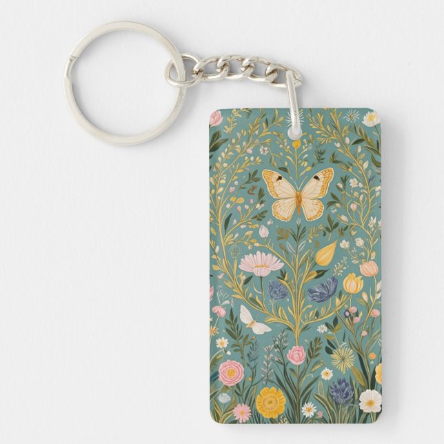 Fluttering Dreamscape Key Ring (Front)
